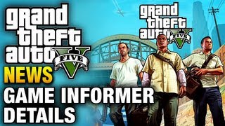 GTA 5  Game Informer Details [upl. by Aiveneg]