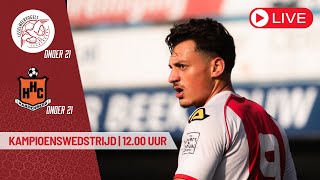 IJsselmeervogels O21  HHC Hardenberg O21 Live [upl. by Tandie]