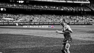 MUST WATCH Inside the Eagles and Pies on Grand Final day  Dont Believe In Never  AFL [upl. by Gyimah]