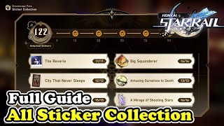 Honkai Star Rail All Sticker Collection Locations [upl. by Crowley]