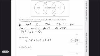 GCSE Statistics 2021 Paper 1 Q6 [upl. by Ytisahcal965]