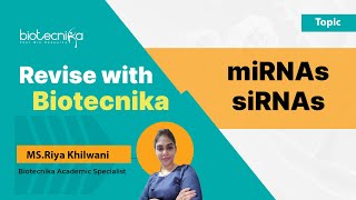 miRNA amp siRNA  Revise Important CSIR NET Topics With Biotecnika [upl. by Wernher]