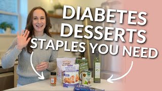 Diabetes Desserts Pantry Staples That DONT SPIKE Blood Sugar [upl. by Stout32]