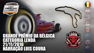 GP DA BÉLGICA F1 2016  7º TEMP CAT LENDA  NARRAÇÃO LUIS COURA [upl. by Ferullo621]