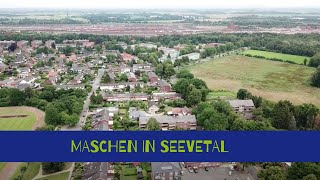 Maschen in Seevetal  Tolle Übersicht aus der Luft  Branchenbuchseevetalde [upl. by Shaine326]