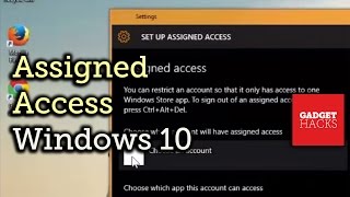 Allow Others to Use an App on Your Windows 10 PC Without Them Snooping Around HowTo [upl. by Amolap921]