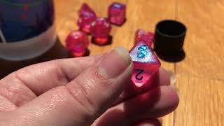 Dice Reinking with acrylic paint [upl. by Lled]