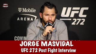 Full UFC 272 Jorge Masvidal Post Fight Conference [upl. by Ragas]