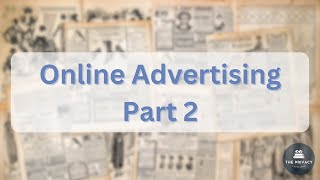 Online Advertising Part 2  CIPPUS Certification [upl. by Girard]