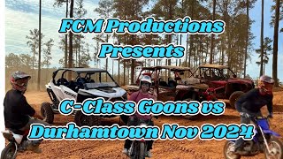 CClass Goons vs Durhamtown aka Georgia Offroad Adventures November 2024 [upl. by Burkhard]