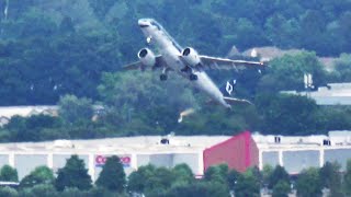 🇧🇷 Embraer E190E2 Tech Shark Howl Sounds Over Farnborough Airshow [upl. by Meyeroff]