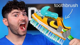 I Invented the Shoe Toothbrush [upl. by Nylsej]