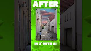 Transform your sky and add magical elements in just 3 minutes with Photoshop AI PhotoshopAI [upl. by Piegari]