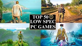 Top 50 Games for Low Spec PC   1 GB RAM  2GB RAM  512 MB RAM  intel HD Graphics [upl. by Jestude597]