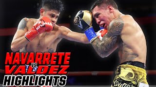 Emanuel Navarrete amp Oscar Valdez GO BACK TO WAR First FIGHT HIGHLIGHTS before rematch [upl. by Calmas]