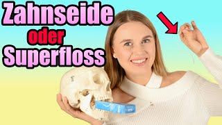 Zahnseide oder Superfloss  was ist besser  DoctorAmi [upl. by Eiramacissej]