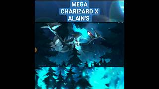 ANIMASI ULTIMATE MEGA CHARIZARD X ALAINS pokemon megacharizadx pocketincoming shorts [upl. by Tally259]