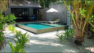 Anantara Kihavah Maldives  Beach Pool Villa Walkthrough  HD [upl. by Arnaldo]