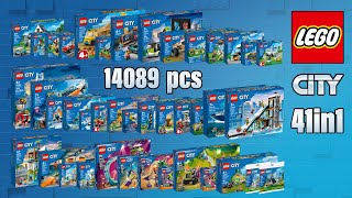 ALL LEGO City 2023 1HY 41in114089 pcs StepbyStep Building Instructions TopBrickBuilder [upl. by Mauretta186]