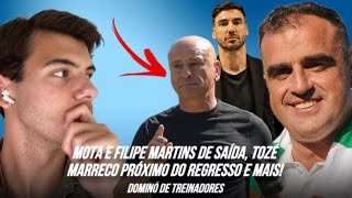 JOSÉ MOTA E FILIPE MARTINS DE SAÍDA MARRECO PRÓXIMO DO REGRESSO E MAIS [upl. by Nale]