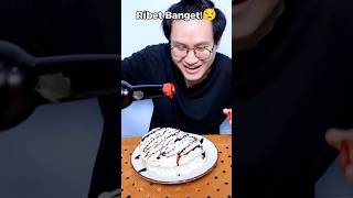 KERUPUK PUTIH PAKE KECAP food asmr mukbang [upl. by Enyad472]