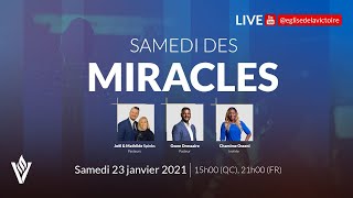 Samedi des miracles  23 janvier 2021 [upl. by Ahsinert]