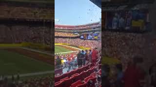 Sewage Pipe Burst at FedEx Field [upl. by Ham]