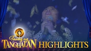 Tawag ng Tanghalan Dianne Vergoza successfully defends her title [upl. by Naryb449]