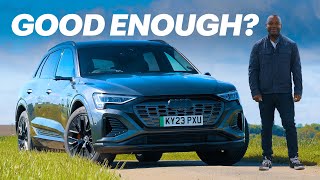 Audi Q8 ETron Is Audi’s Electric Family SUV Good Enough [upl. by Leima]