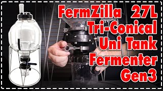 Fermzilla Gen 3 2022  NEW  TriClamp Conicals  Kegland [upl. by Delano]