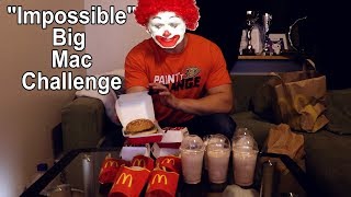 The Impossible Big Mac Challenge [upl. by Atilehs]