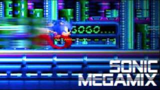 Sonic Megamix Soundtrack  Starry Night Zone Act 1 quotNewest Build versionquot [upl. by Jump]