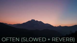 often slowed  reverb  the weekend  remix [upl. by Atteniuq]