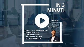 Consulenza organizzativa “In 3 minuti” [upl. by Noyad]