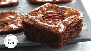 Professional Baker Teaches You How To Make BROWNIES [upl. by Nonnahsed]