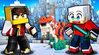 Ich FORDERE SYOU zu einem 1 VS 1 auf der Youtuber Insel 3 EISZEIT [upl. by Snashall]