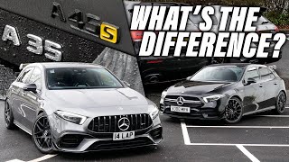 A45S AMG vs A35 AMG Whats The Difference [upl. by Hayifas450]