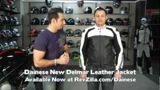 Dainese New Delmar Leather Jacket Review at RevZillacom [upl. by Briney]