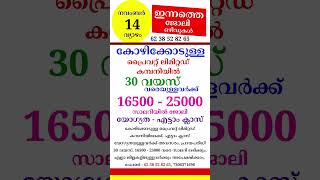 November  14  jobvacancyinkerala jobopenings psckerala latestjobvacancyinkerala [upl. by Brock]