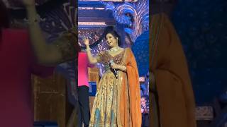 Shreya Ghoshal Live from Ambani Wedding  Live Concert Shreya Ghoshal [upl. by Arres]