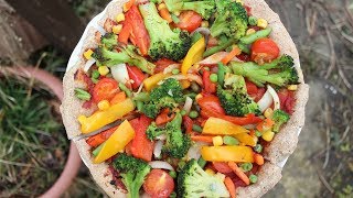 HOMEMADE VEGAN PIZZA  Oil Free  Easy  Delicious [upl. by Eseyt373]