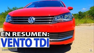 🔵 Resumen Vento TDI Diesel ¡40 Más Kilometros Por Litro Auto Compacto [upl. by Etnahsal]