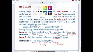 Nondrilling Exploration Costs Under Successful Efforts Method Part 2 [upl. by Lielos]