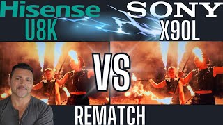 X90L VS U8K Rematch Which is truly the King of the Mid range [upl. by Jo-Anne]