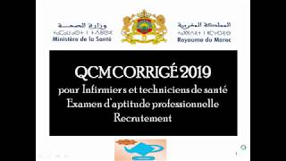 QCM1 corrigé2019 [upl. by Acisse]