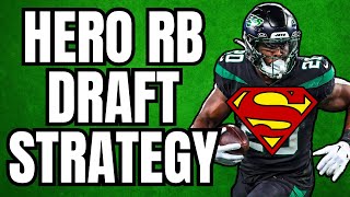 Hero RB Draft Strategy  2024 Fantasy Football [upl. by Amihsat]