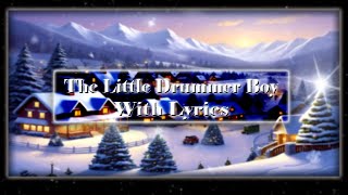 Bob Seger amp The Silver Bullet Band  The Little Drummer Boy Lyric Video [upl. by Irem]