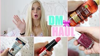 DM Haul Juli 2015  SILBER SHAMPOO ZINKSALBE ESSIE  Beautygiina [upl. by Otho924]