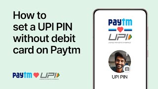 How to Set Up UPI Pin on Paytm without Debit Card  हिंदी में  In Hindi  How to Paytm [upl. by Honora]