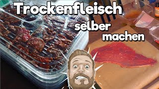 TrockenFleisch selber machen mit Dörrautomat  Kochstudio Babbler [upl. by Kathlene118]